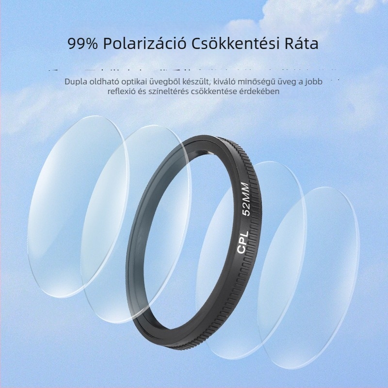 CPL polárszűrő – Márka XYY, Univerzális kompatibilitás