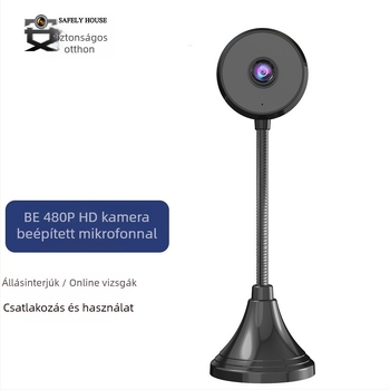 USB webkamera beépített mikrofonnal, VGA 640x480 @30fps, USB 2.0 interfész, kézi fókusz