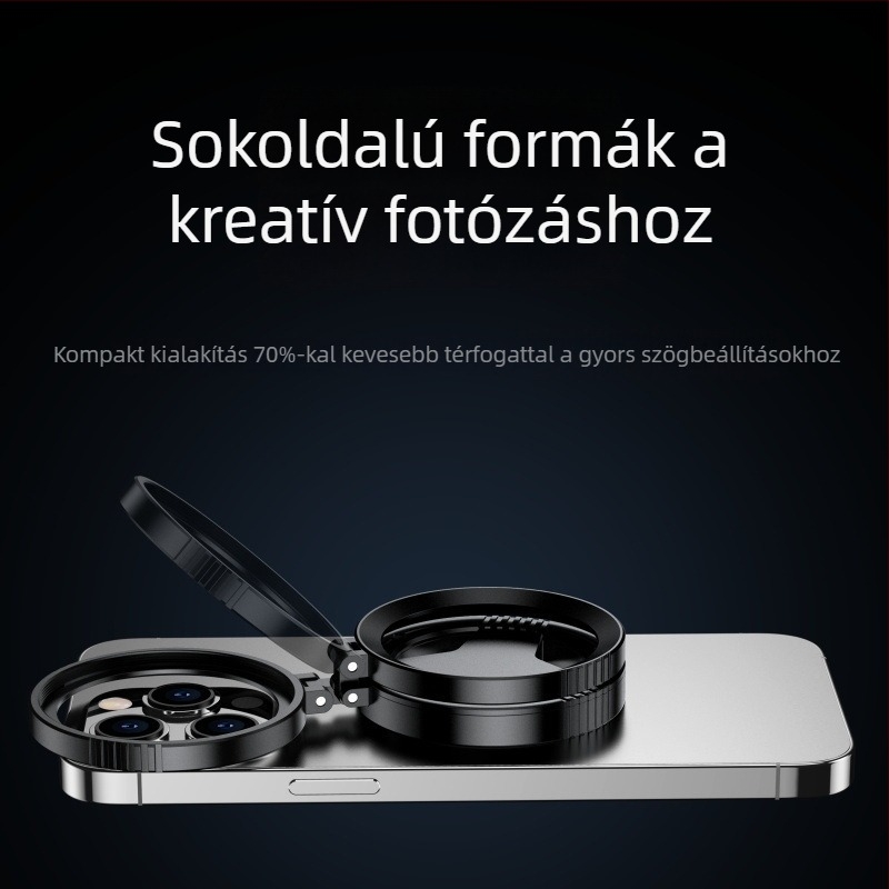 Qi Shiling Dm-12 Mágneses Telefon Polarizáló CPL Szűrő Optikai Bevonattal a Csillagfényes HD Fotózáshoz