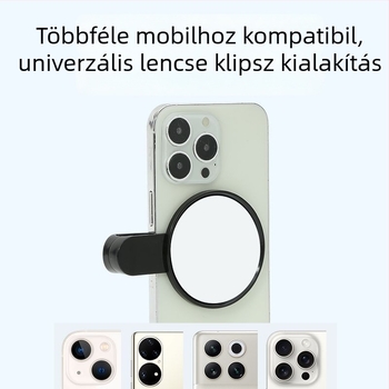Külső szelfi tükrös lencse Android és iPhone készülékekhez – 9. generáció
