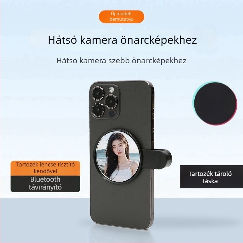 Külső szelfi tükrös lencse Android és iPhone készülékekhez – 9. generáció