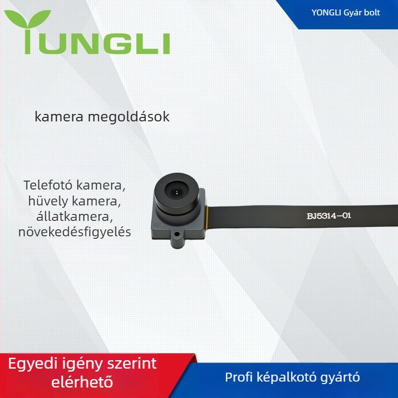 Teleobjektív kamera modul fixfókuszú CMOS 2MP szenzorral, 1080p/30fps, MIPI interfész
