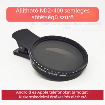 Demaxi Univerzális ND-szűrő ND2-400, Állítható semleges sűrűségű szűrő mobiltelefonokra