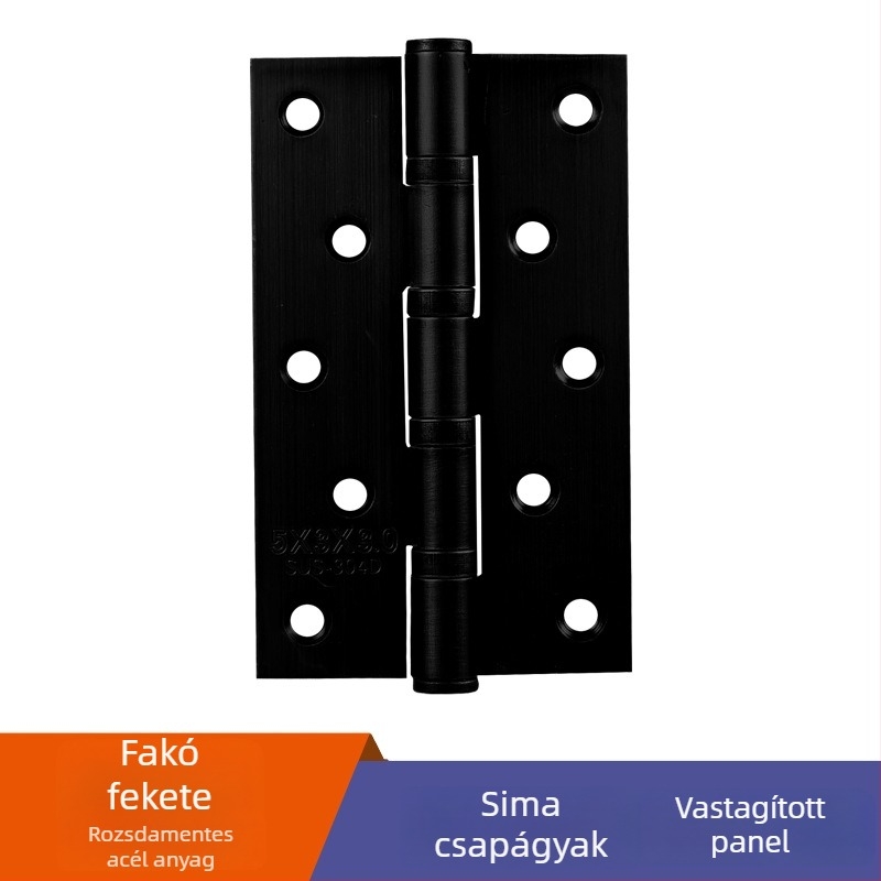 Rozsdamentes acél ajtópánt, modell 525/530; anyag: rozsdamentes acél; stílus: modern minimalizmus; márka: TIANJULE