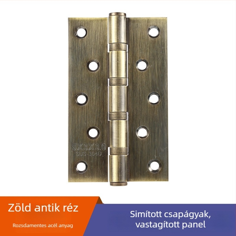 Rozsdamentes acél ajtópánt, modell 525/530; anyag: rozsdamentes acél; stílus: modern minimalizmus; márka: TIANJULE