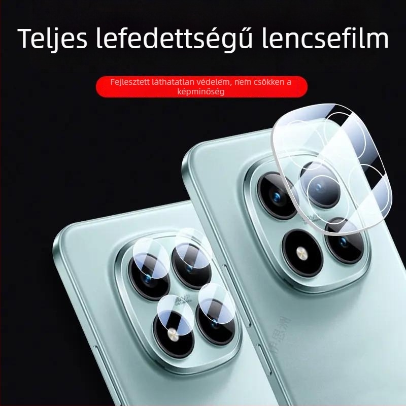 Hátsó kamera védőfólia Xiaomi Redmi Note 15, Note 15 Pro és Note 15 Pro+ készülékekhez