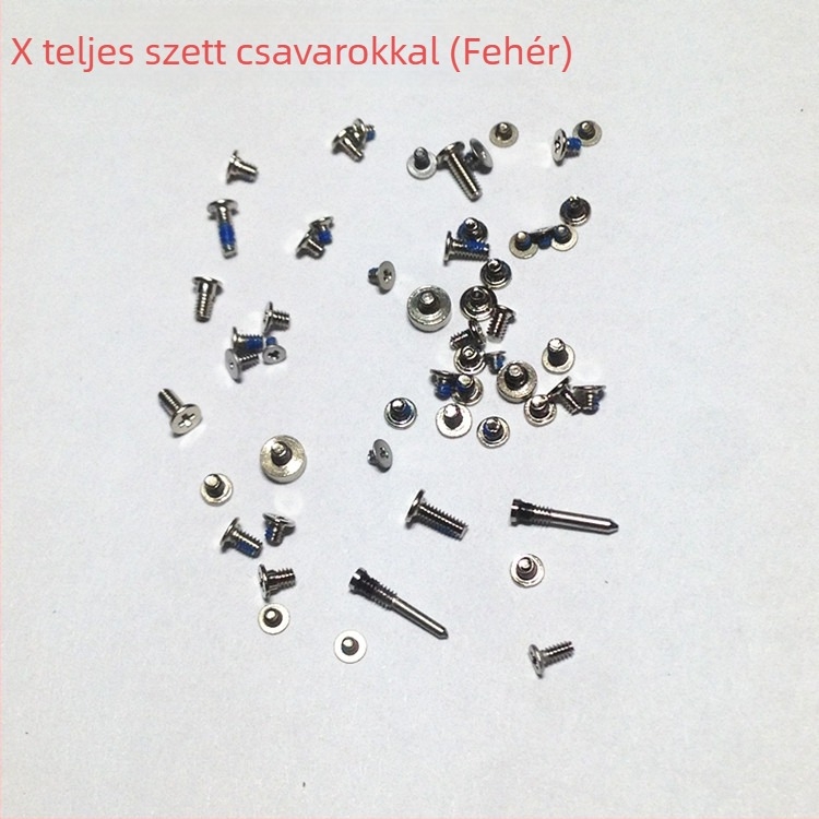 Royal Head csavar készlet iPhone X-hez – teljes csavar készlet, kompatibilis iPhone X-szel, modell iphX