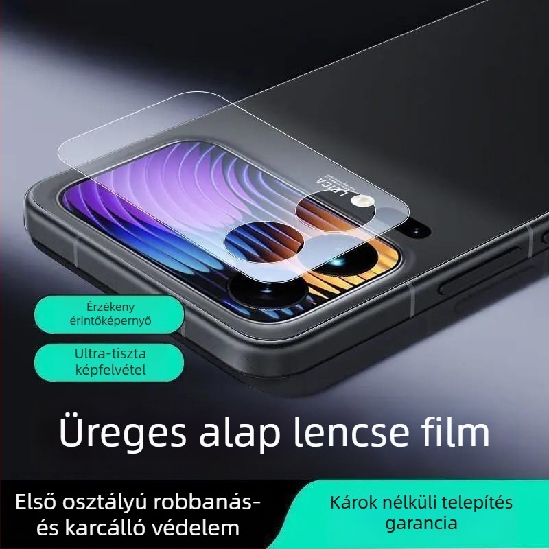 Xiaomi 17 Pro / 17 Pro Max védőfólia készlet: lencsevédő fólia, hátlapi karc- és ütésálló üveg, HD élesség, esésálló másodlagos kijelző fólia
