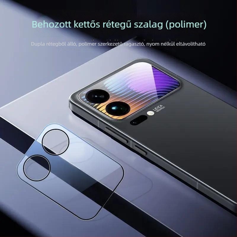 Xiaomi 17 Pro / 17 Pro Max védőfólia készlet: lencsevédő fólia, hátlapi karc- és ütésálló üveg, HD élesség, esésálló másodlagos kijelző fólia