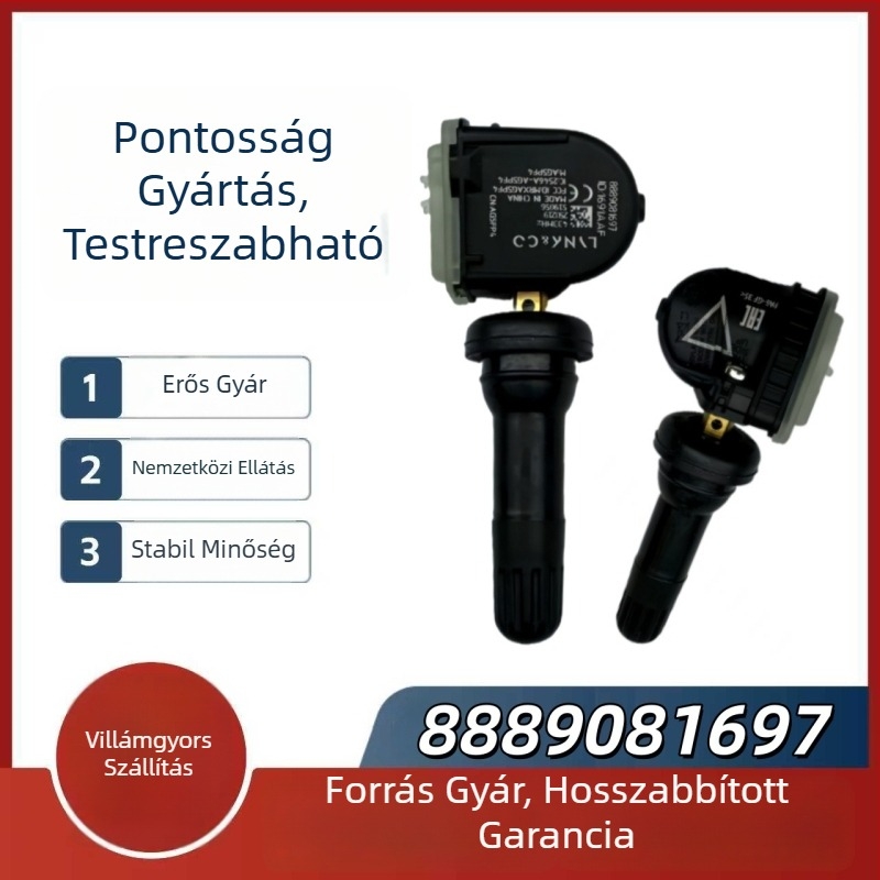 TPMS abroncsnyomás-szenzor 8889081697 Geely Lynk & Co 2021-2023 számára — modell 8889081697, széles körű kompatibilitás, feldolgozás és testreszabás: Igen