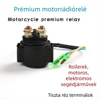 Indító relé motorkerékpárhoz és robogóhoz – 12V, MD márka, modell M