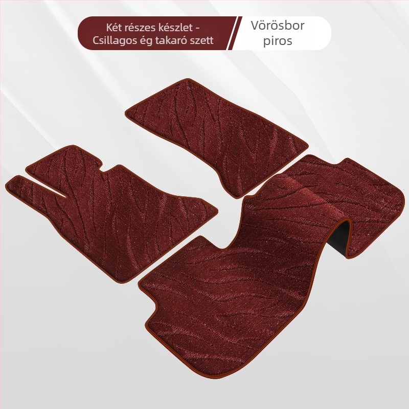 Autópadlómat — vízálló, kopásálló, velúr anyag, bőrből készült talpbetét, különleges autóhoz