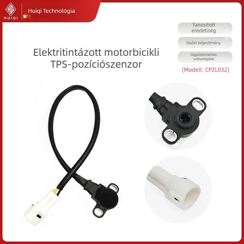 TPS szenzor a gázkar pozíciójához Suzuki QS125T-3 QS150T-3 robogóhoz | Modell: 5EA-85885-00, 014Y18 | Szenzor típusa: National Three Motorcycle TPS Position Sensor | Tömeg: 26g