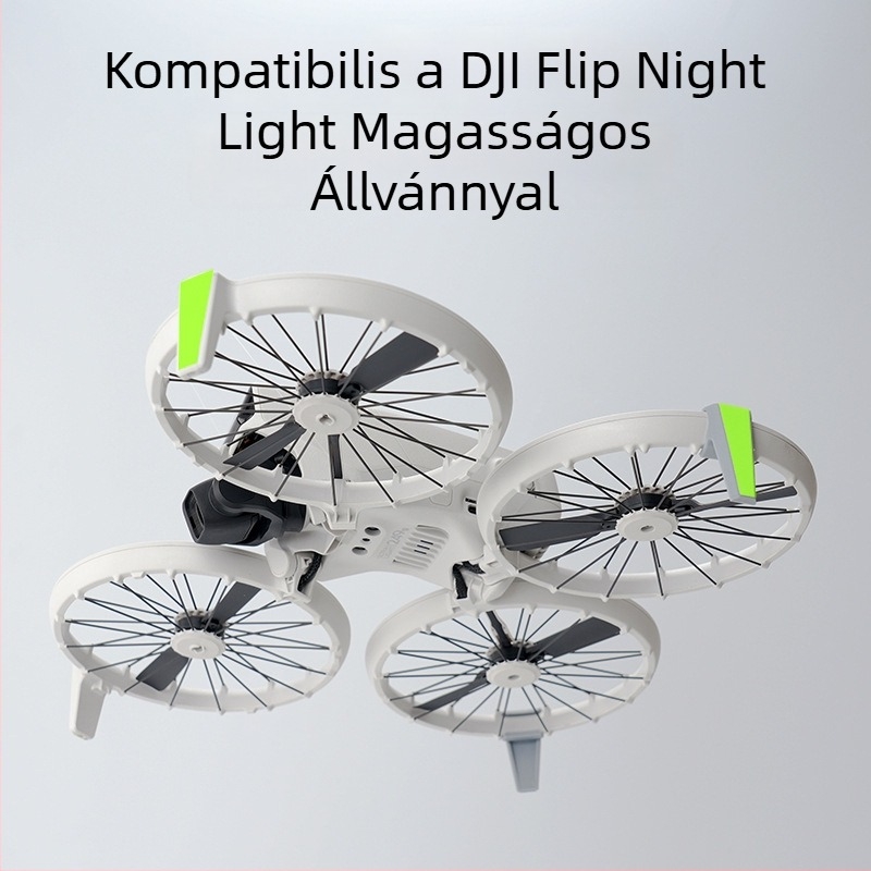 Világító megemelt leszállókeret DJI FLIP drónhoz — anyag: gyanta, RCSTQ modell 1482100, logó nyomtatva