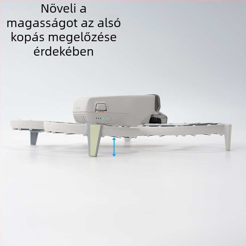 Világító megemelt leszállókeret DJI FLIP drónhoz — anyag: gyanta, RCSTQ modell 1482100, logó nyomtatva
