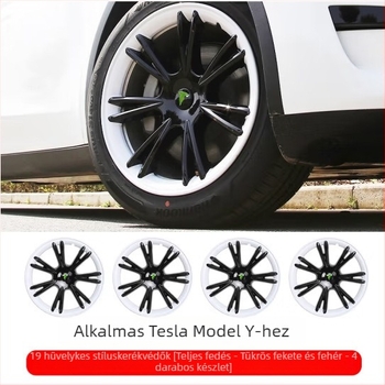 Fuhe ABS Teljes lefedettségű kerékagy sapkák Tesla Model 3/Y-hoz