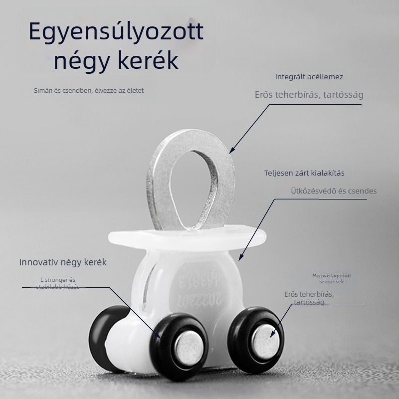Függöny sín - Ultra vékony HL001, alumínium ötvözet, Huan Li márka, modern minimalist stílus