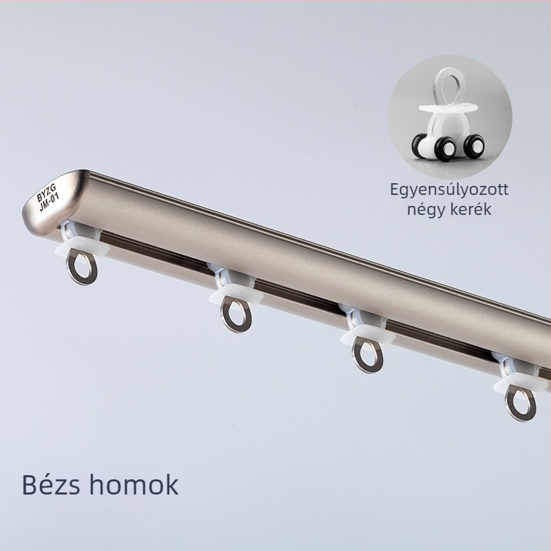Függöny sín - Ultra vékony HL001, alumínium ötvözet, Huan Li márka, modern minimalist stílus