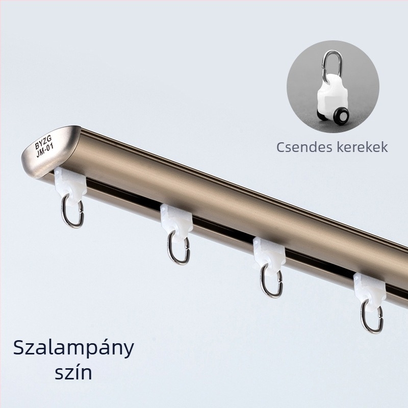 Függöny sín - Ultra vékony HL001, alumínium ötvözet, Huan Li márka, modern minimalist stílus
