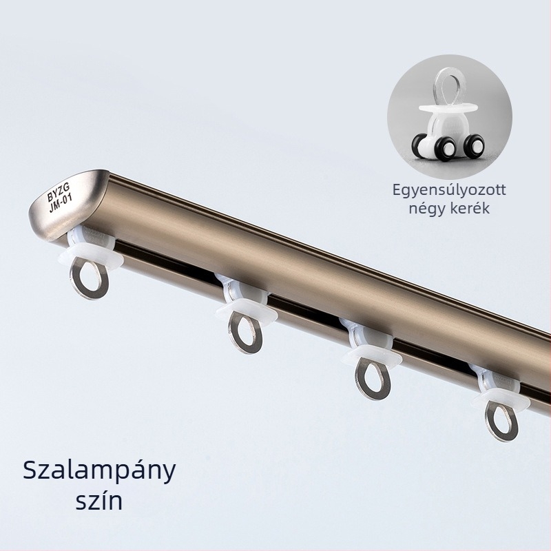 Függöny sín - Ultra vékony HL001, alumínium ötvözet, Huan Li márka, modern minimalist stílus