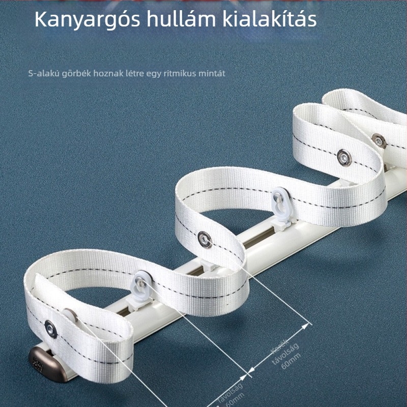 Függöny sín - Ultra vékony HL001, alumínium ötvözet, Huan Li márka, modern minimalist stílus