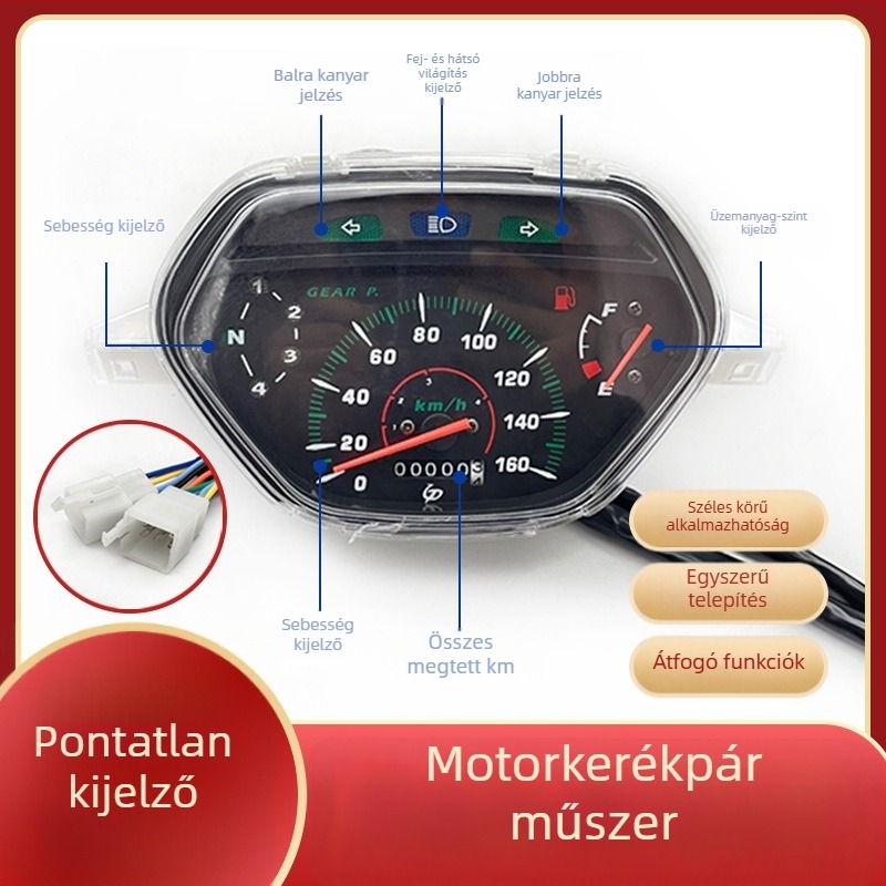 Motorkerékpár műszerfal Taiben TBT110, odométer, Tang Cheng márka
