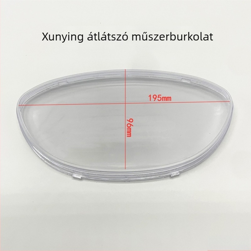 125-ös motorkerékpár műszerfal-készülék, felső fedél, átlátszó burkolat, odométer