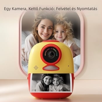 Gyerek azonnali kamera D10 mini 2,0 hüvelykes LCD-vel, 9600w pixellel, TF-kártyás tárhely