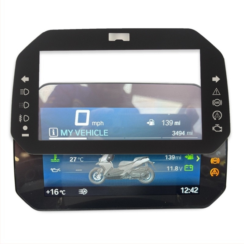 Chengrun Motorkerékpár LCD üveg BMW S1000RR / XR / C400X / F900R / R1300GS-hez TFT kijelzővel