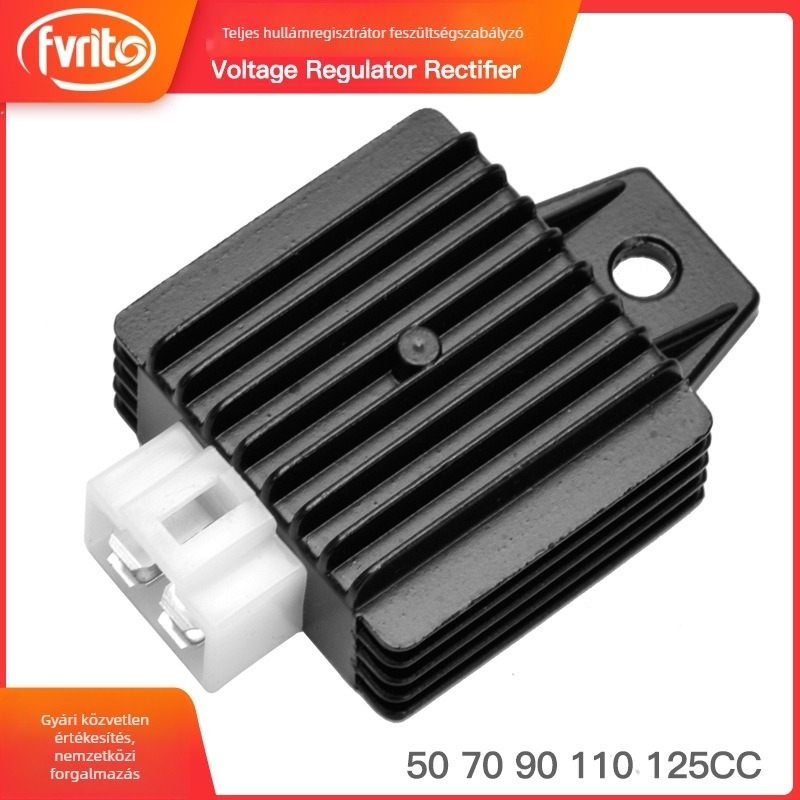FVRITO teljeshullámú egyenirányító szabályozó, 12V, 4 tűs, GY6 50–150cc-hez