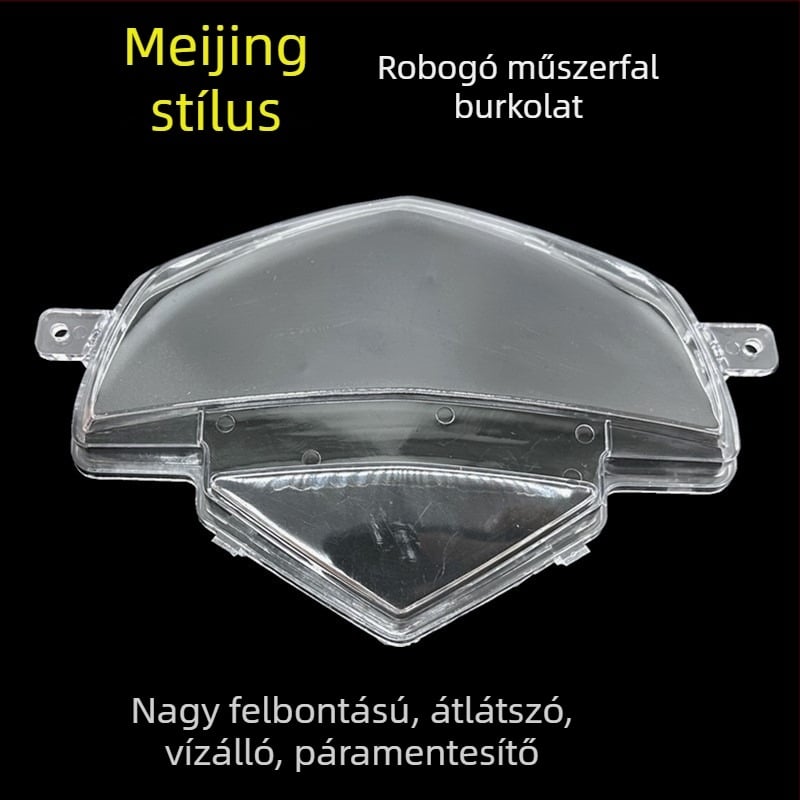 Átlátszó műszerfal burkolat elektromos robogóhoz és motorkerékpárhoz (Kategória: Egyéb; Márka: Egyéb)