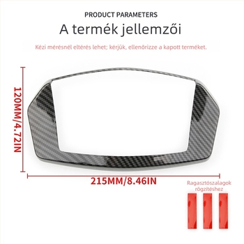 Yamaha NMAX155 műszerfalfedél – műanyag, JS márka, motorkerékpár kiegészítők