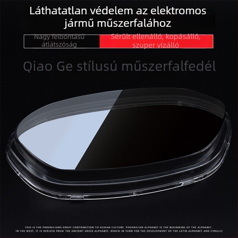 Motorkerékpár odométer fedél – nylon, 48V, Mojielong