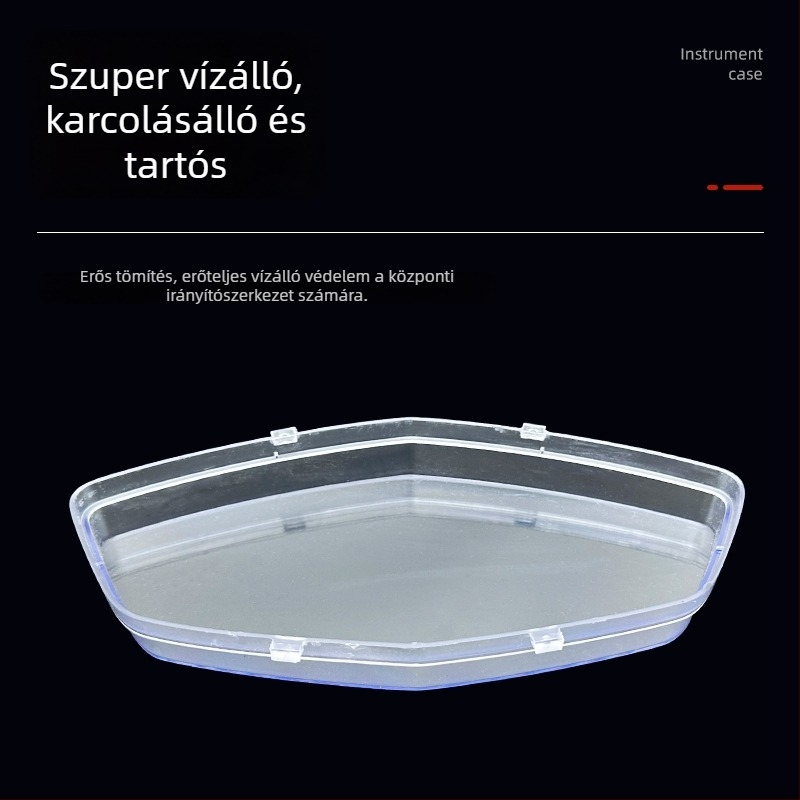 Elektromos jármű műszerfal fedél, univerzális illeszkedés, átlátszó és vízálló védőfedél a motorkerékpár műszerfalához