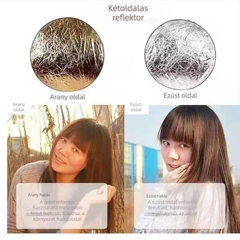 Háttérlemez fotózáshoz, összecsukható és hordozható; anyag: poliészter tafta; tömeg 0,2 kg; tartozik tároló táska