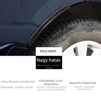 Xiaodao Univerzális Gumis Ütközésvédő Szalag – Fúrás Nélküli Ragasztóval, Univerzális Modell, A legtöbb Modellhez