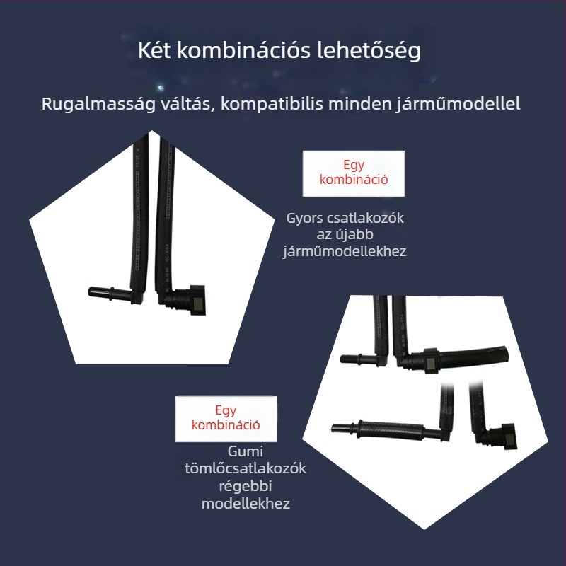 Benzin gyorscsatlakozású nyomásmérő — Modell: Gasoline quick connect pressure gauge; Típus: Pontosságú nyomásmérő; Csatlakozás: Gyors csatlakozás