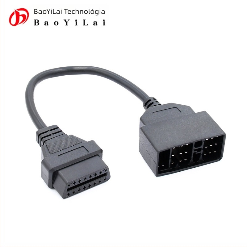 TOYOTA öreg autókhoz és minivanokhoz 22-pontos OBD2 kábel — Diagnosztikai interfész, modell OTYT22P, 12V, -20°C–60°C
