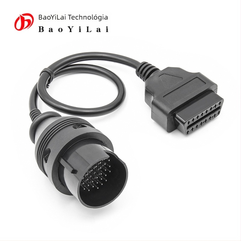 OBD2 38-pin adapterkábel Mercedes BENZ MB járműhöz (12V, autó ECU rendszer, -20–60°C)