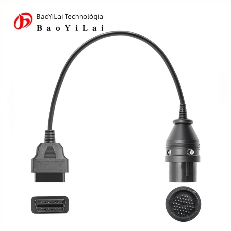 OBD2 38-pin adapterkábel Mercedes BENZ MB járműhöz (12V, autó ECU rendszer, -20–60°C)