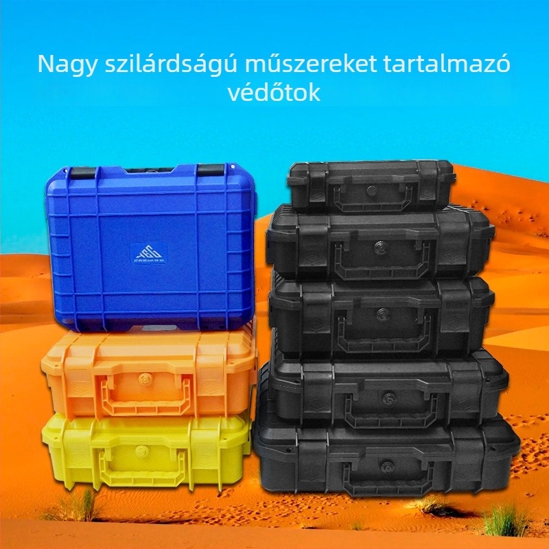 Hordozható detektor tok, műanyag védőburkolat precíziós eszközökhöz és elektronikai termékekhez, nedvességálló