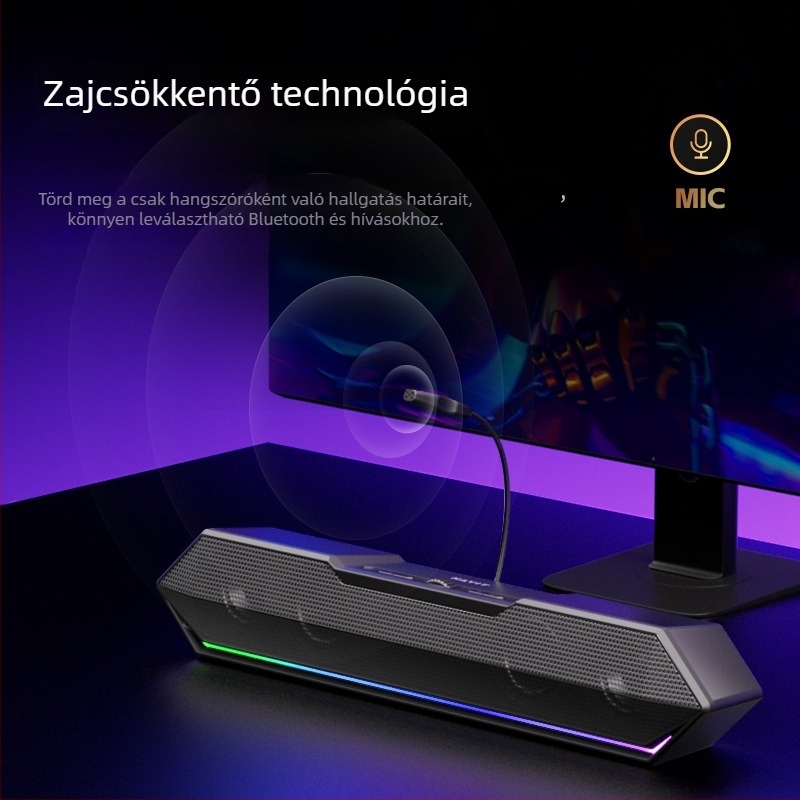 Havit M20 Bluetooth 5.3 asztali számítógépes hangszórók, 2‑csatornás, USB táplálás, 5W, 20Hz-20kHz