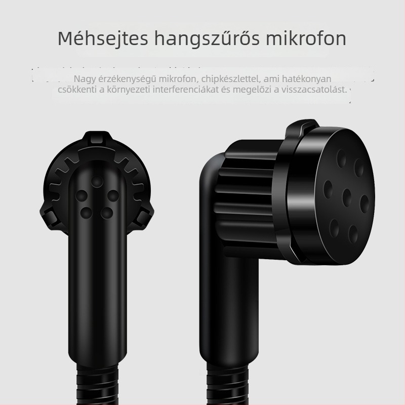 Headset mikrofon, Thread modell, vezetékes, cardioid, 100 Hz–20 kHz, SNR ≥70 dB