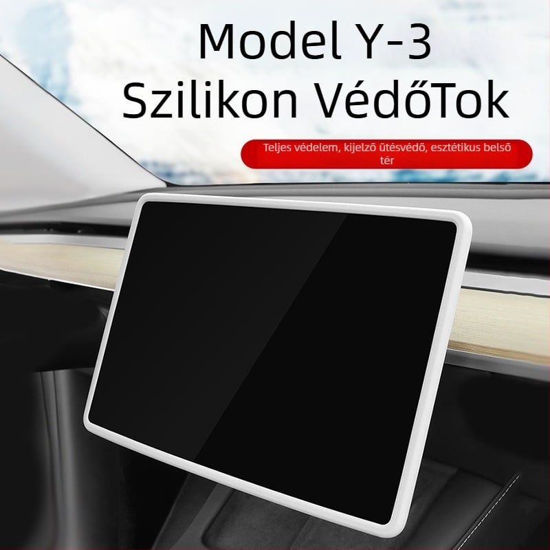 Szilikon keret a Tesla Model 3/Y központi kijelzőhöz – kijelzővédő