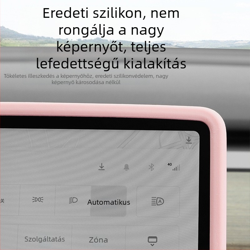 Szilikon keret a Tesla Model 3/Y központi kijelzőhöz – kijelzővédő