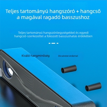 Kábeles számítógéphangfal asztali számítógéphez és laptophoz, szubwooferrel, kiváló hangzás és színes világítás