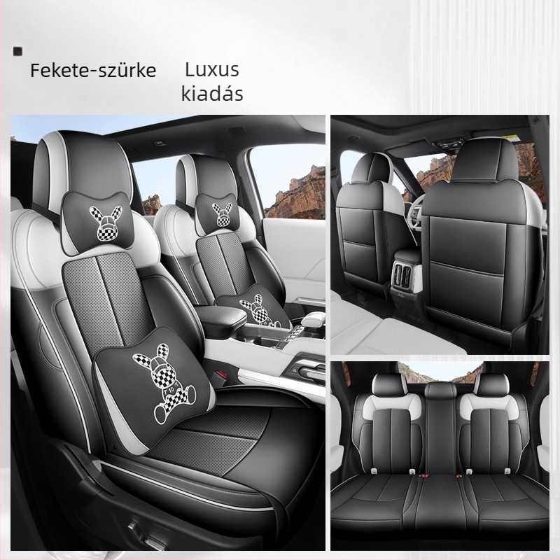 Fangcheng Leopard Titanium autóülés párna, teljes körű ülésvédő, négy évszakos univerzális, kopásálló bőr