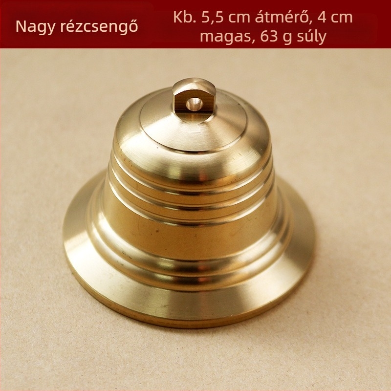 Réz harang függő dísz — Anyag: Réz; Kategória: Geometriai forma; Anyagtípus: Fém; Stílus: Könnyű luxus