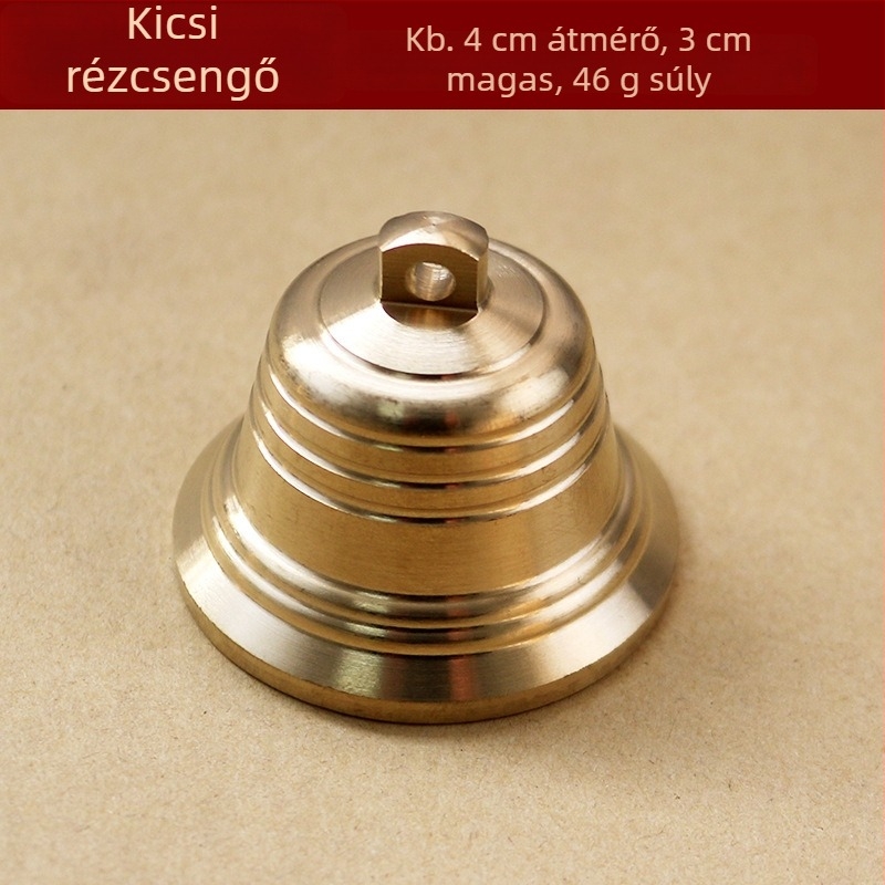 Réz harang függő dísz — Anyag: Réz; Kategória: Geometriai forma; Anyagtípus: Fém; Stílus: Könnyű luxus