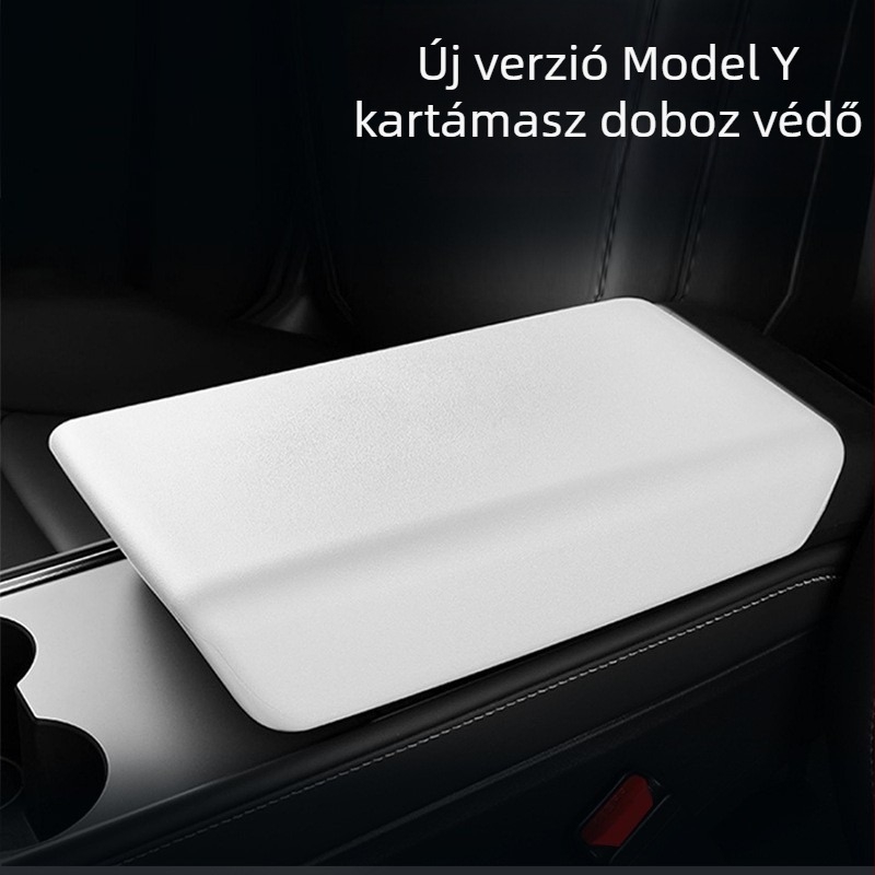 Tesla Model 3/Y kartámaszfedél és középkonzol védőhéj TPU belső burkolat – interiéres kiegészítő